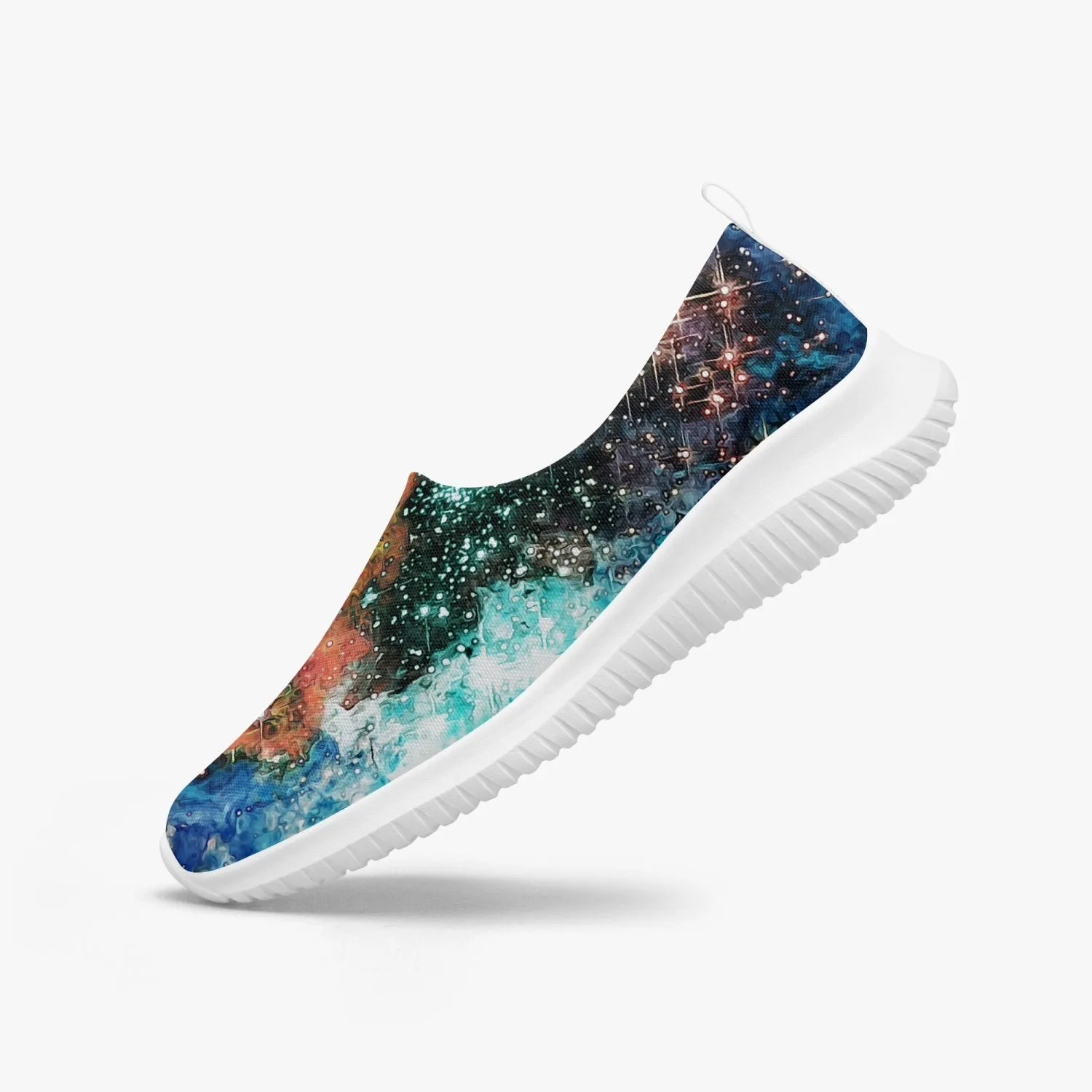 Acquiesce Apothos Psychedelic Split-Style Women's Casual Slip-On Shoes
