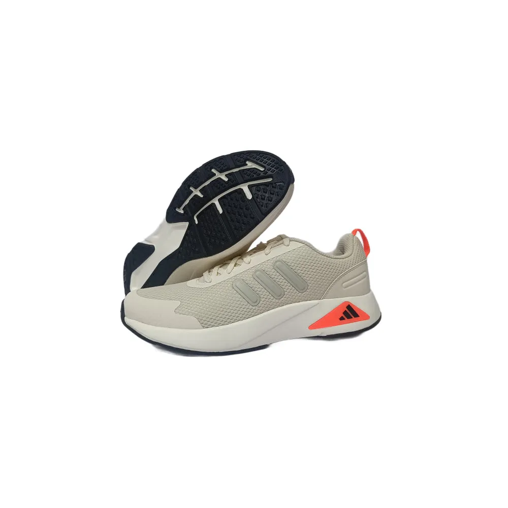 Adidas Men's Zap Fast Running Shoe (L Bone/Solar Red/Core Black)