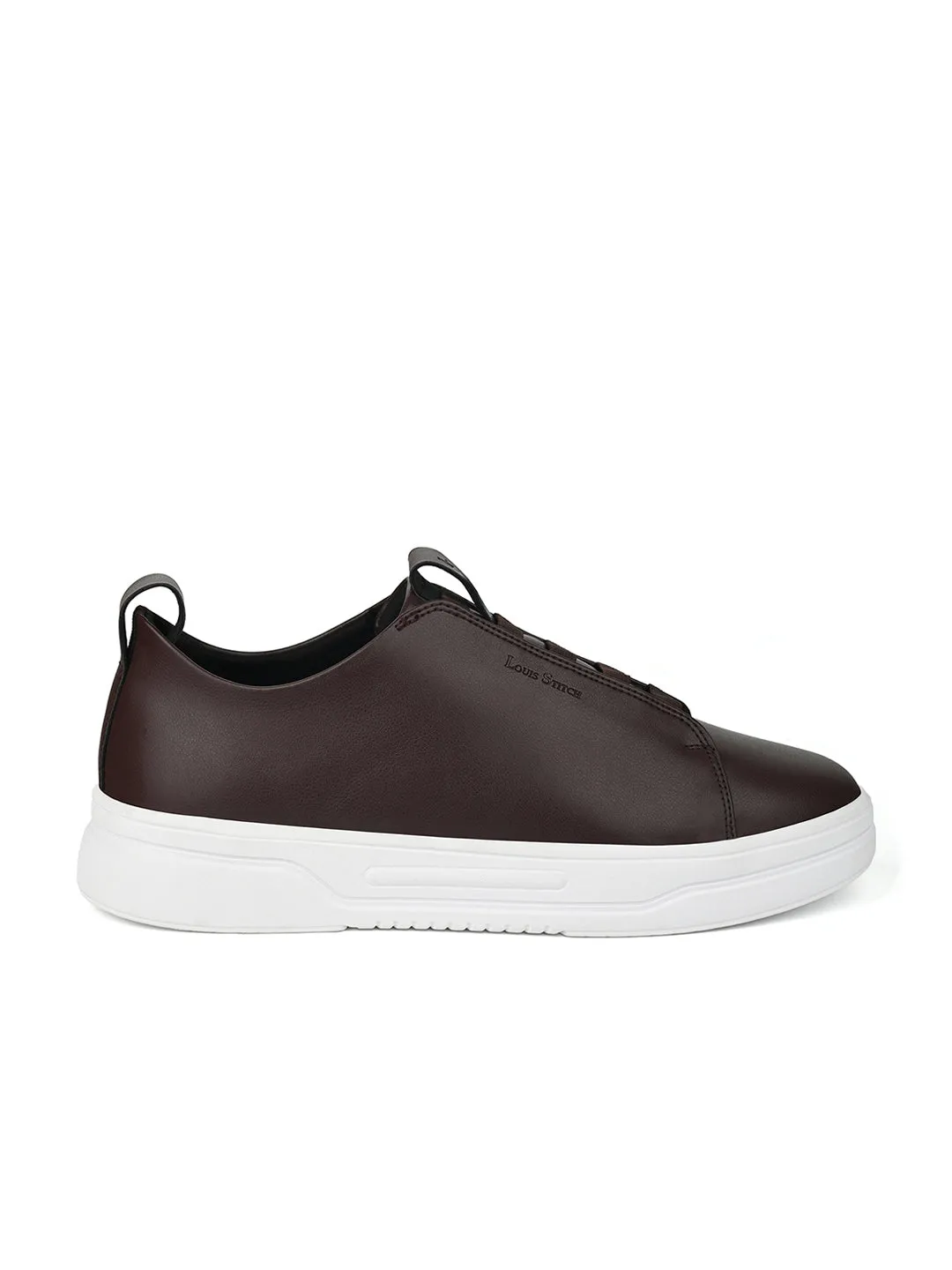 Brown Casual Slip-On Sneakers for Men
