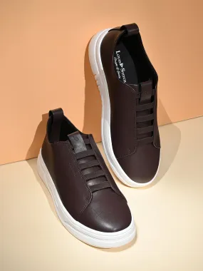 Brown Casual Slip-On Sneakers for Men