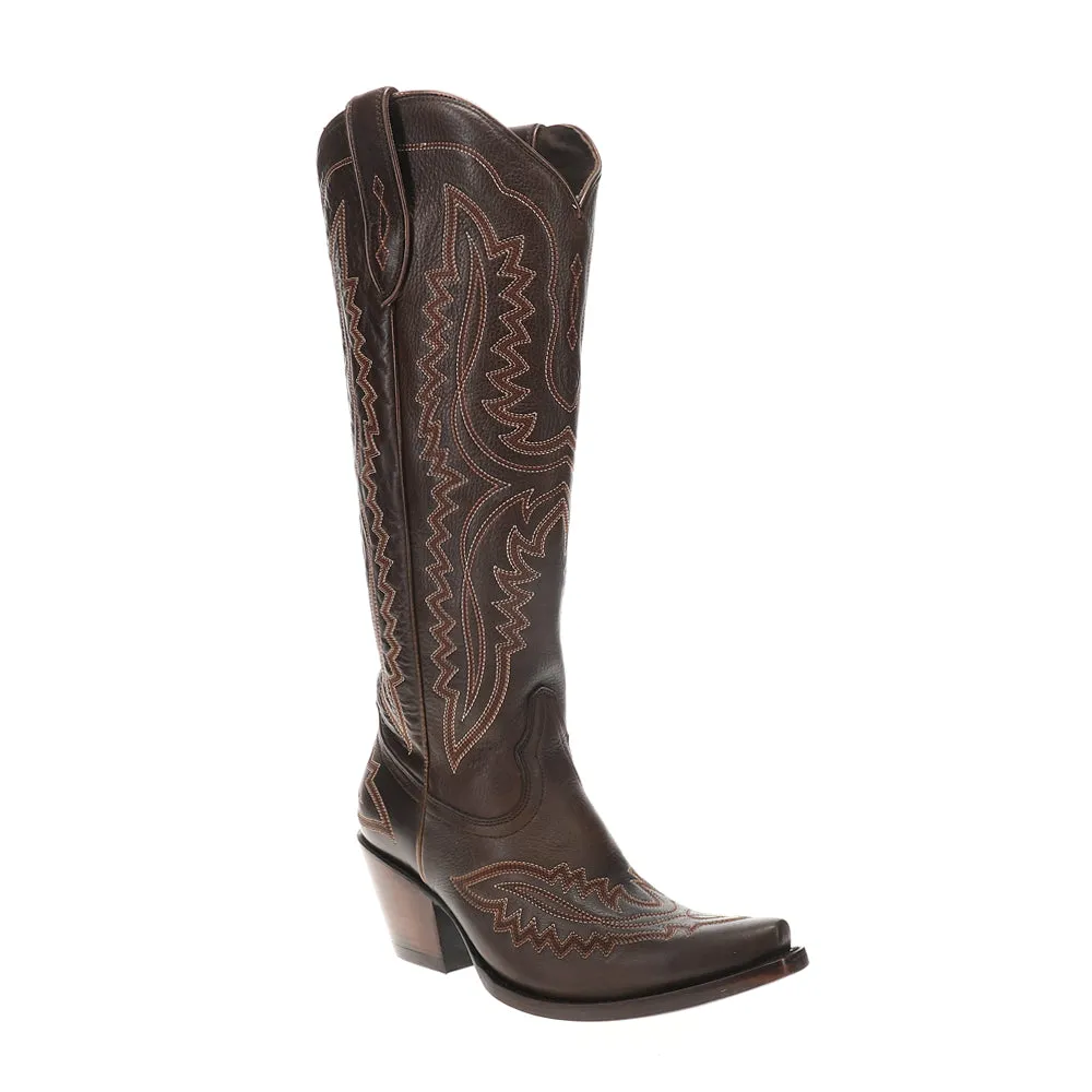 Casanova Embroidered Snip Toe Zippered Cowboy Boots