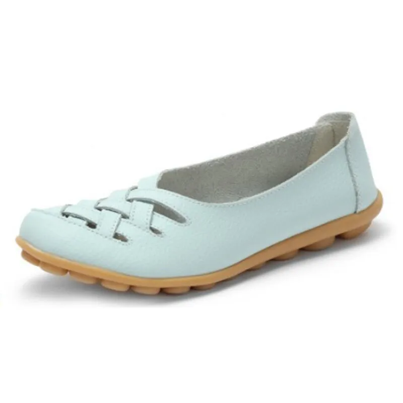 Cilool Women's Comfort sofe pu Slip On Loafer