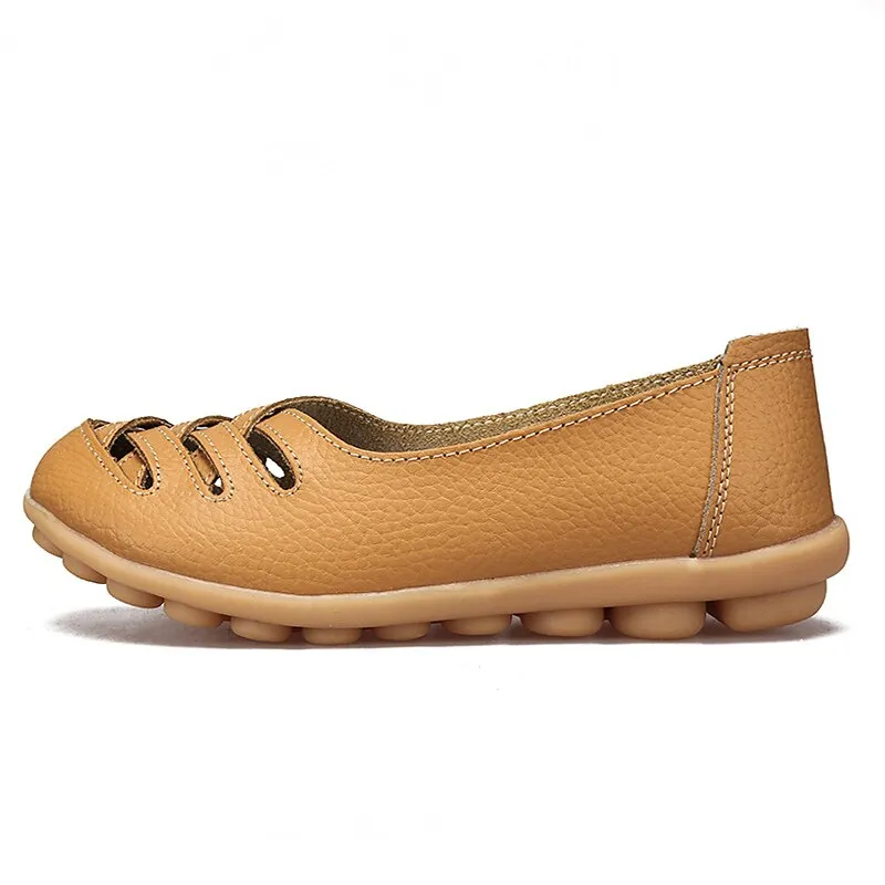 Cilool Women's Comfort sofe pu Slip On Loafer