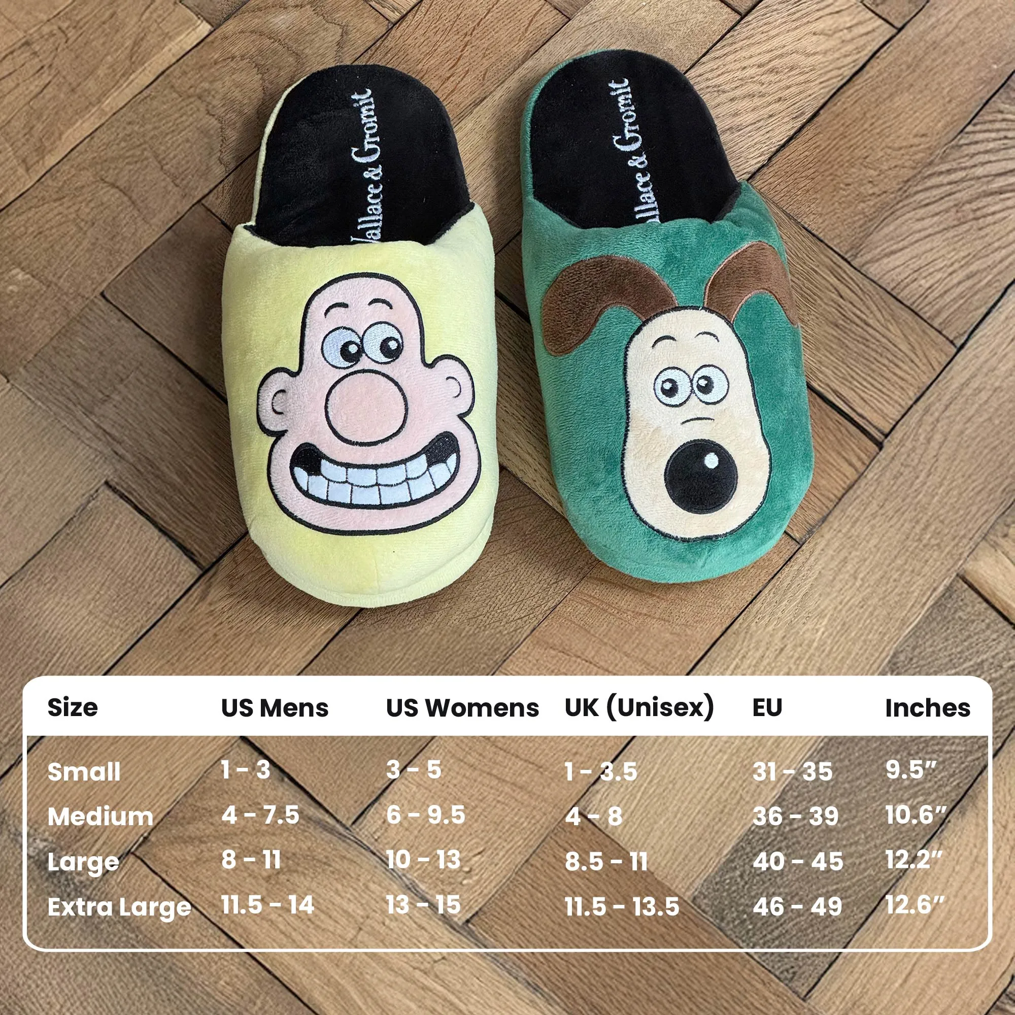 Coddies® Wallace & Gromit Slippers