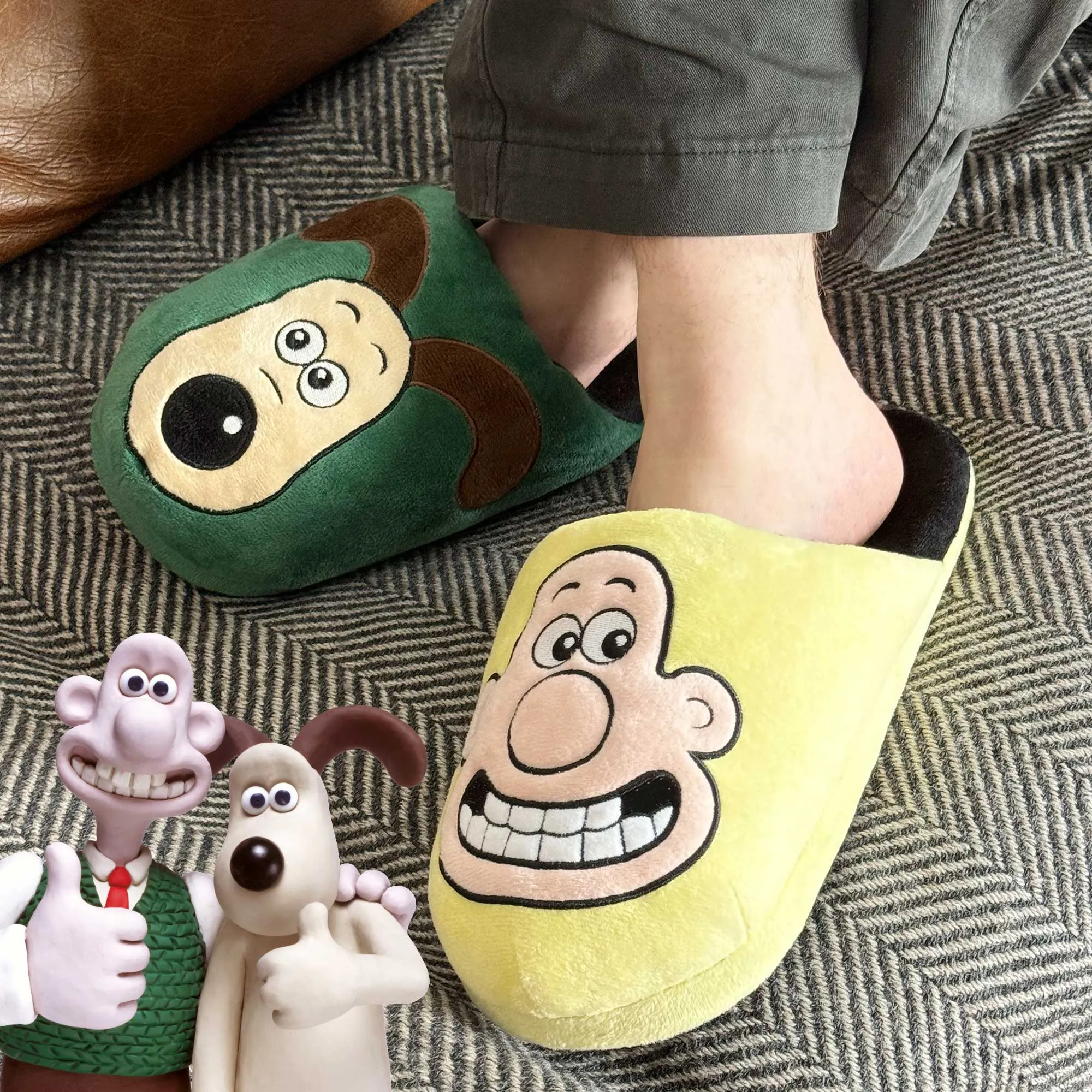 Coddies® Wallace & Gromit Slippers