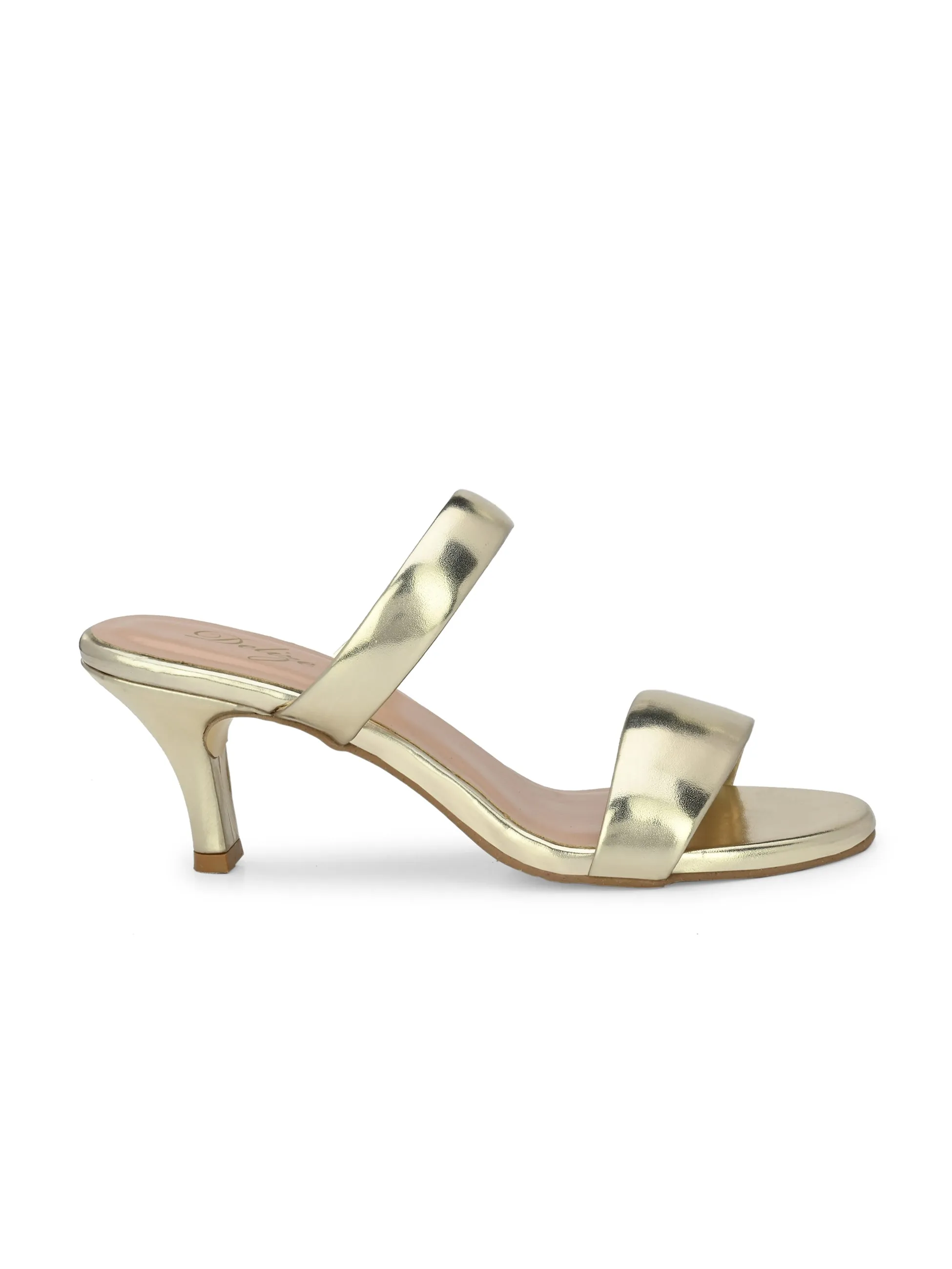 Cora Double Strap Heels