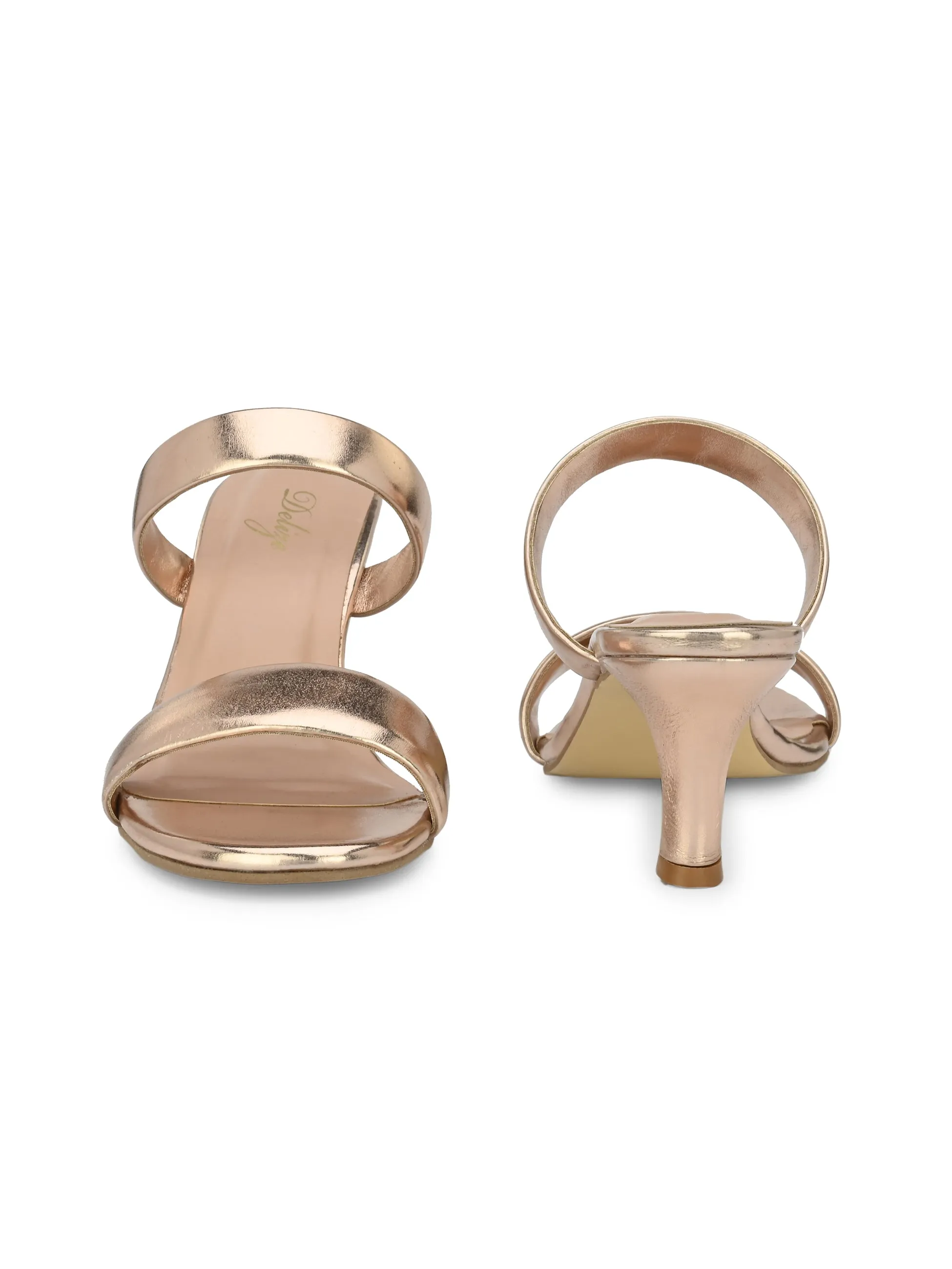 Cora Double Strap Heels