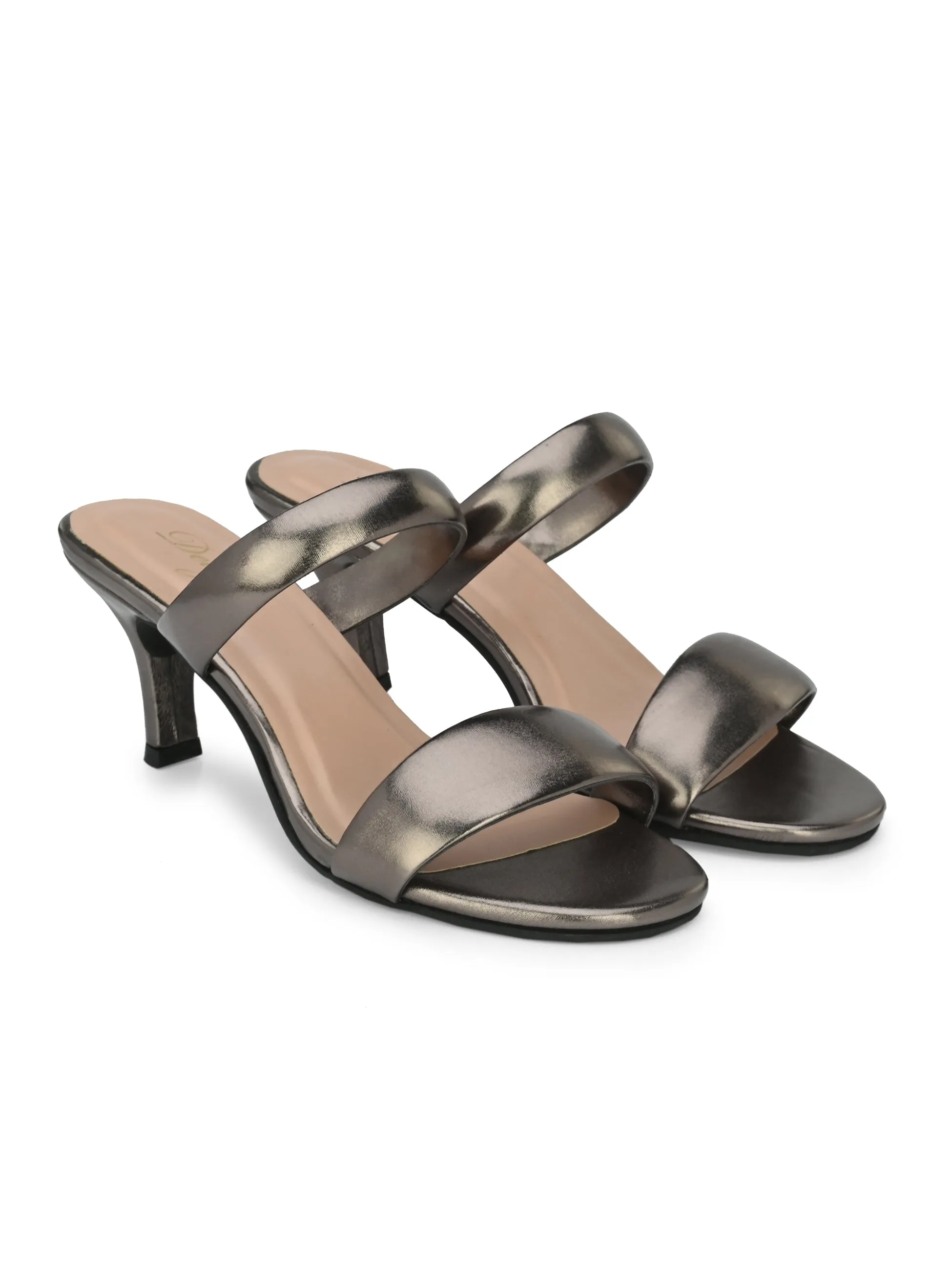 Cora Double Strap Heels