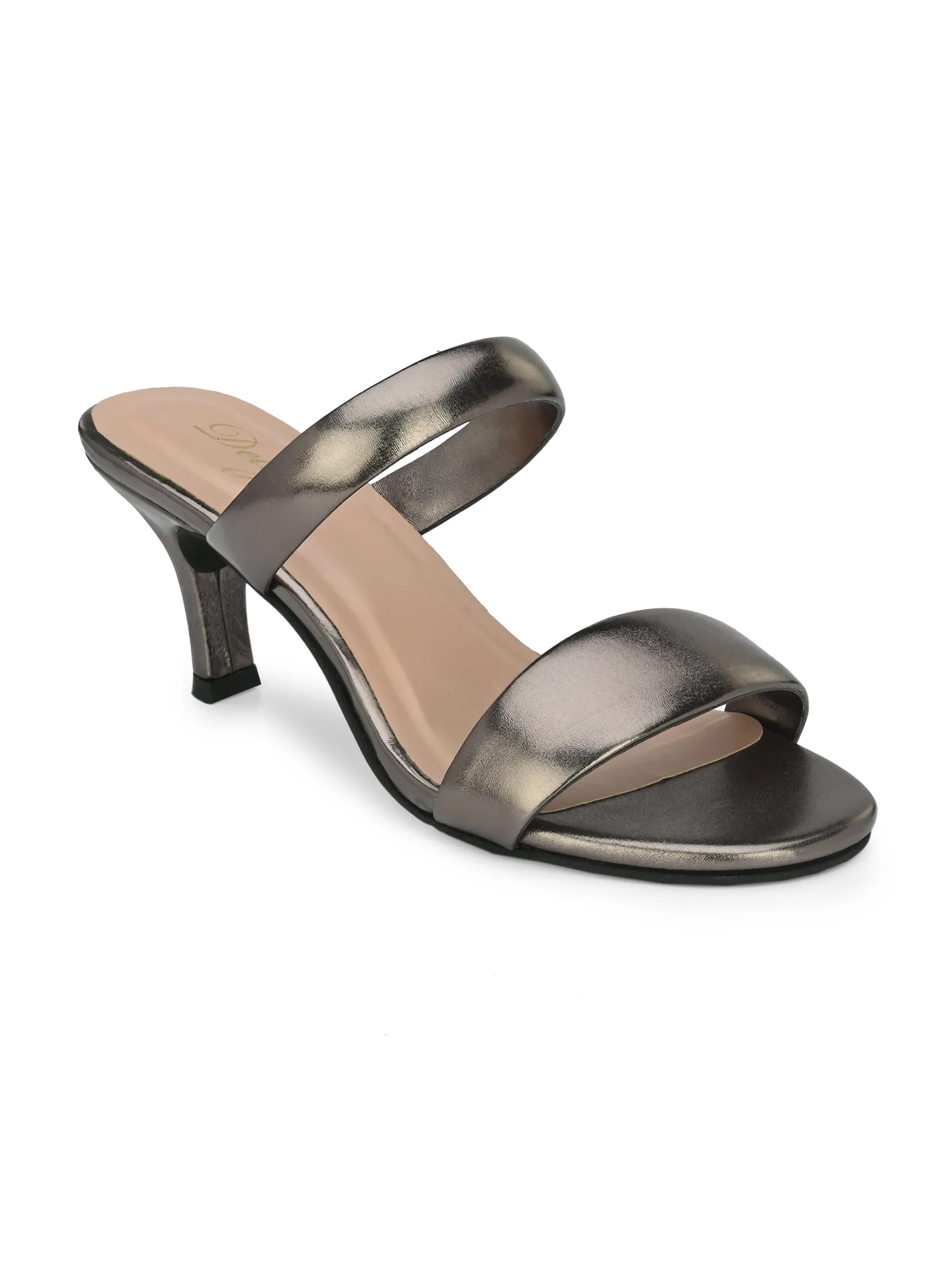 Cora Double Strap Heels