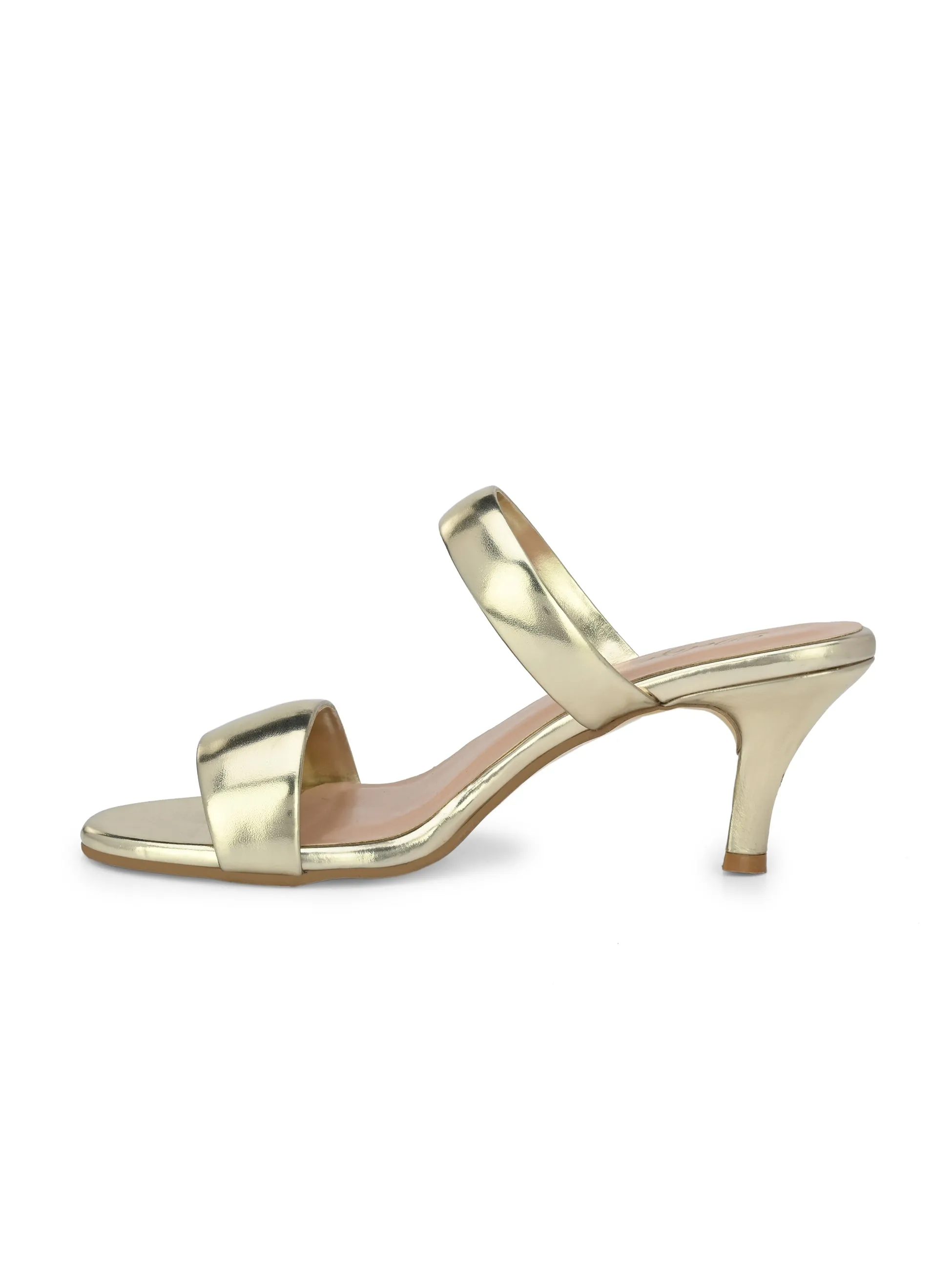 Cora Double Strap Heels