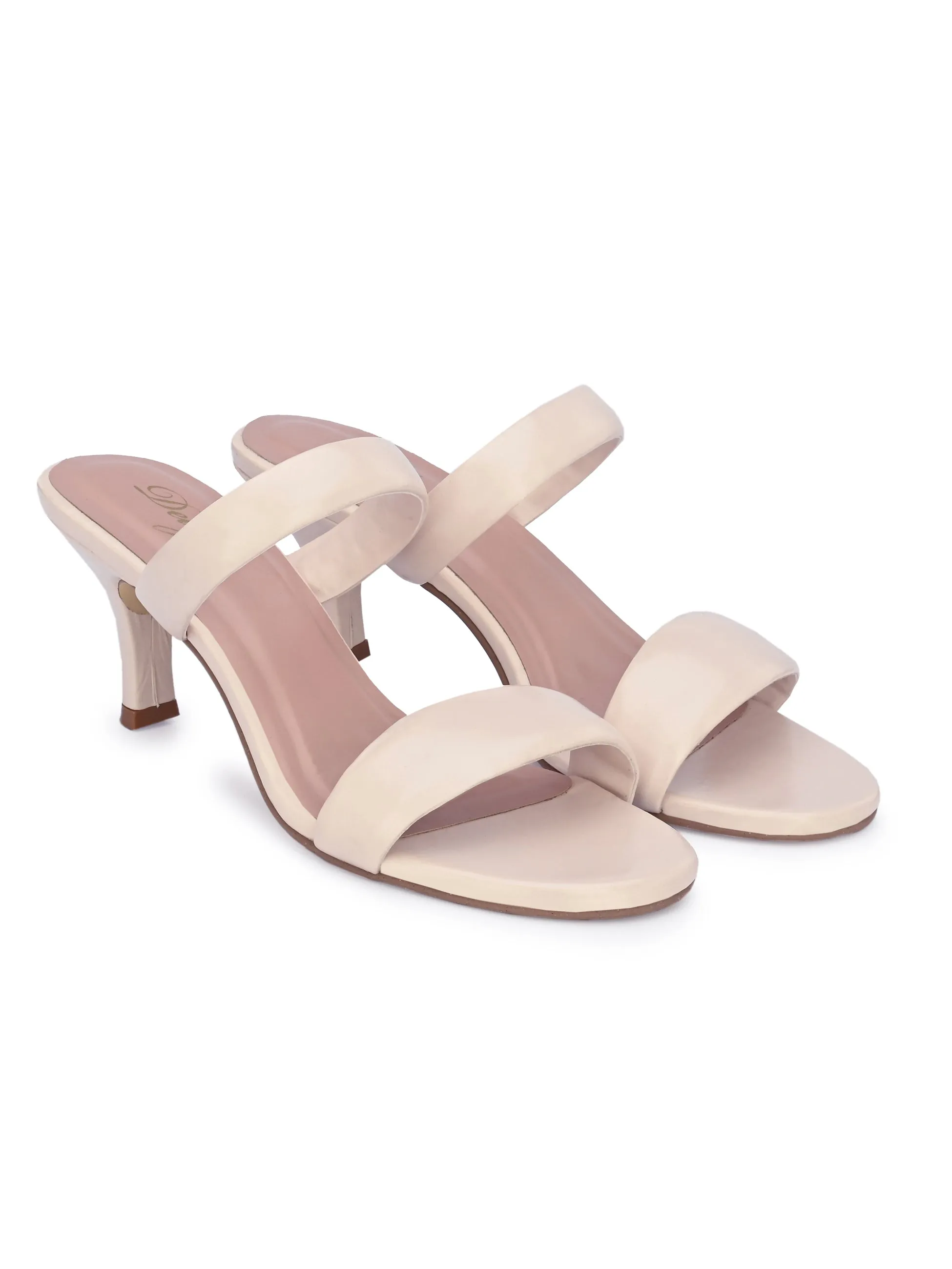 Cora Double Strap Heels