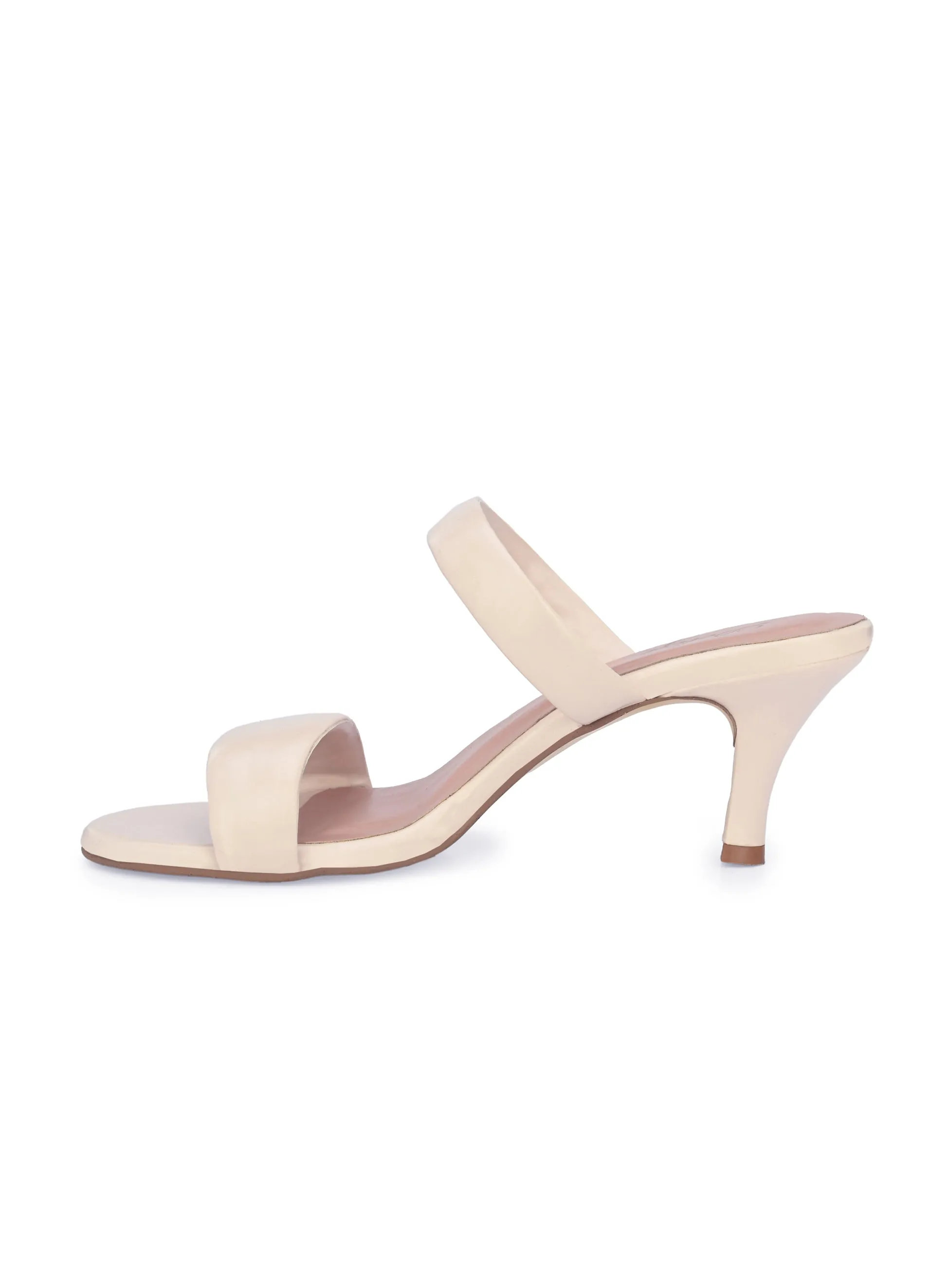 Cora Double Strap Heels