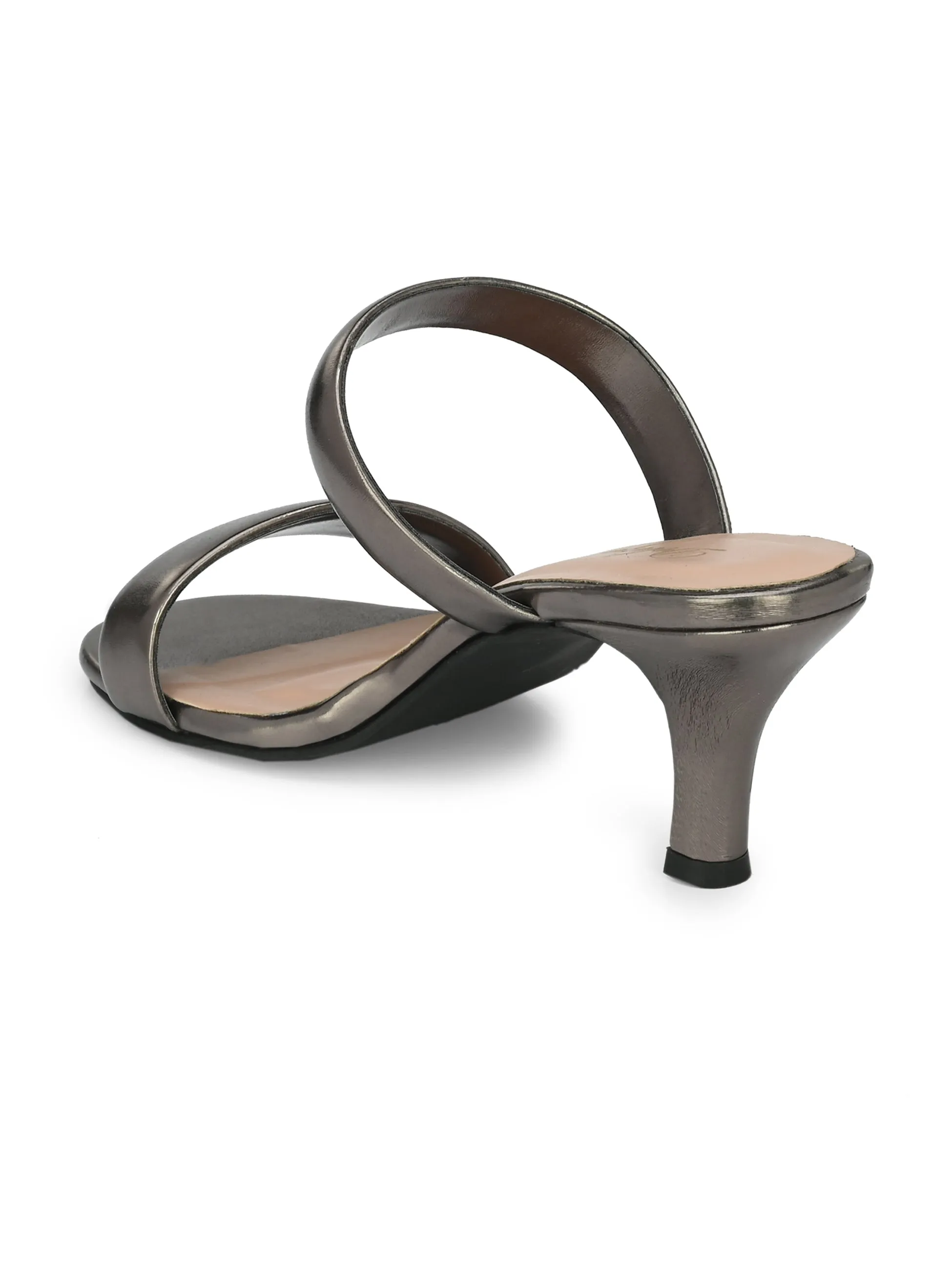 Cora Double Strap Heels