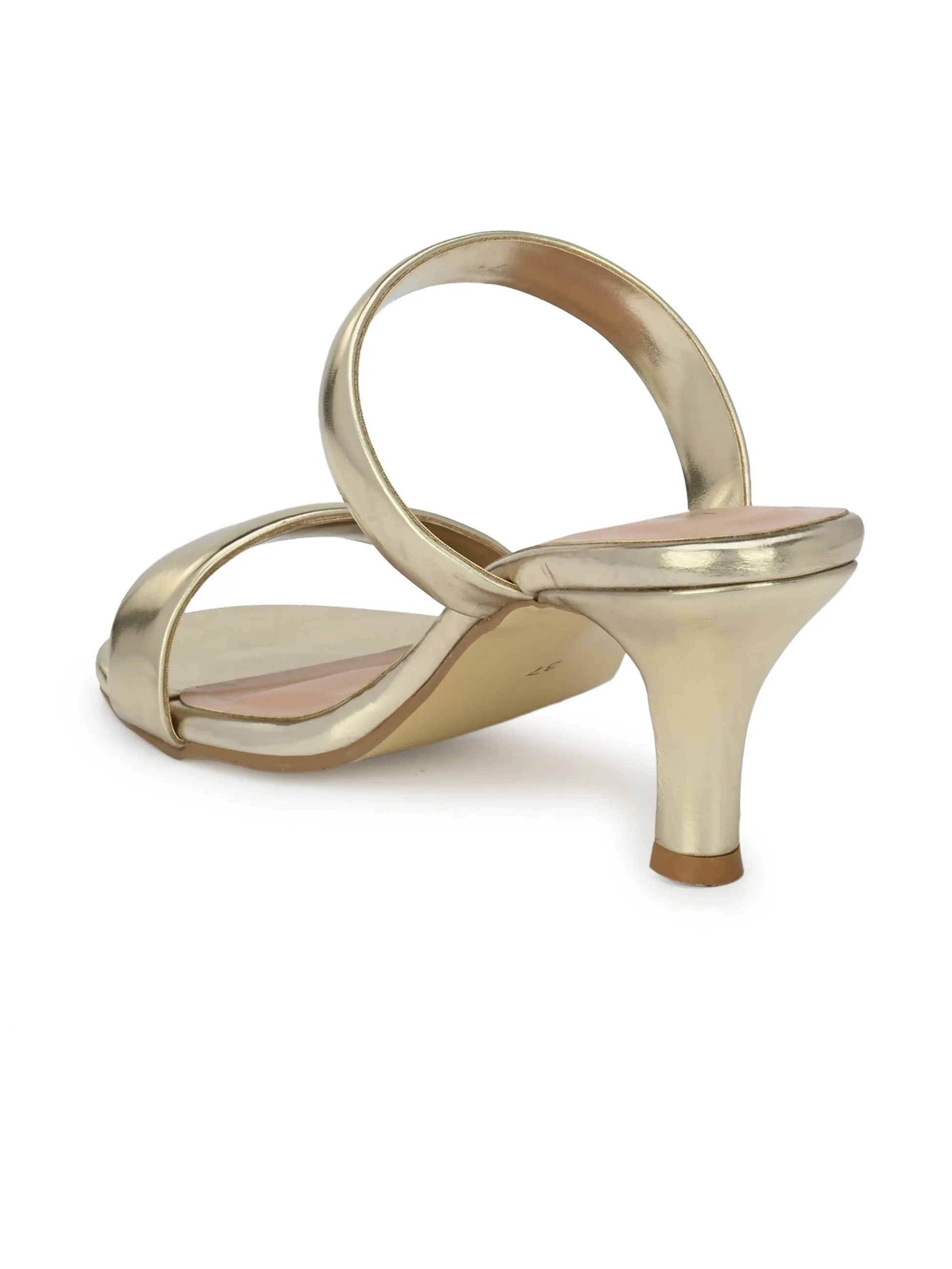 Cora Double Strap Heels