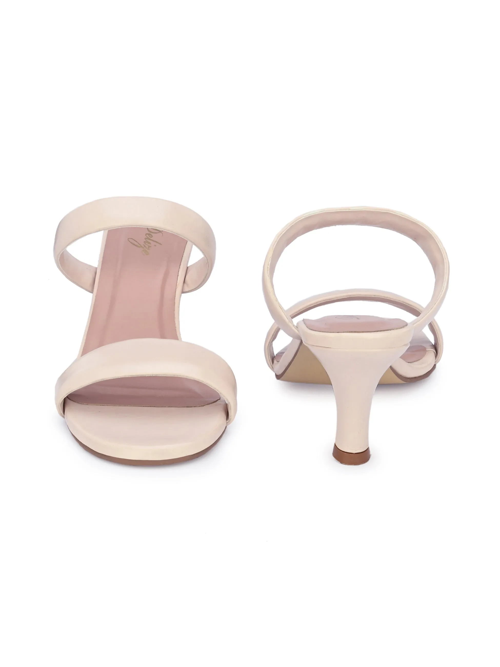 Cora Double Strap Heels