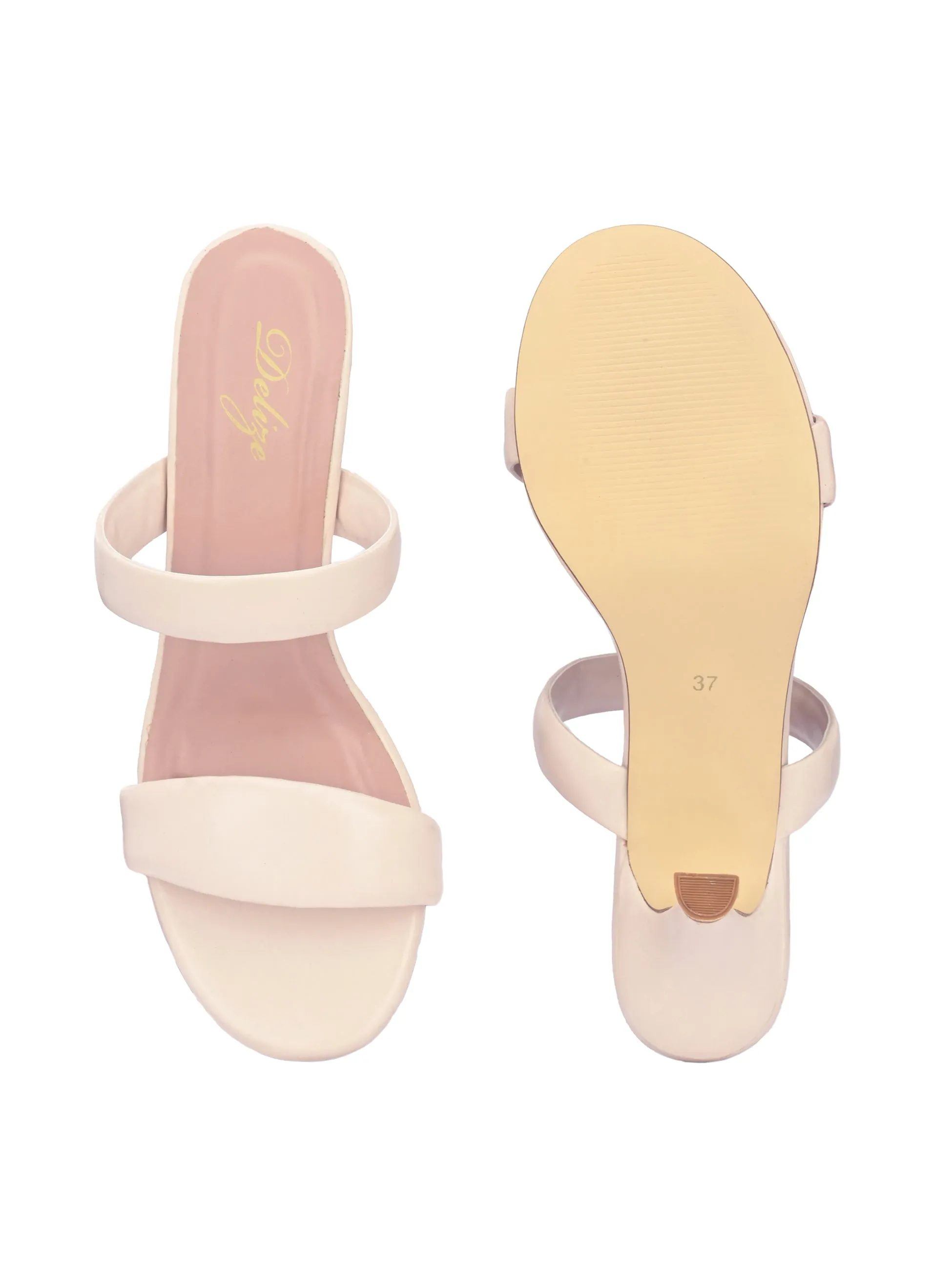 Cora Double Strap Heels