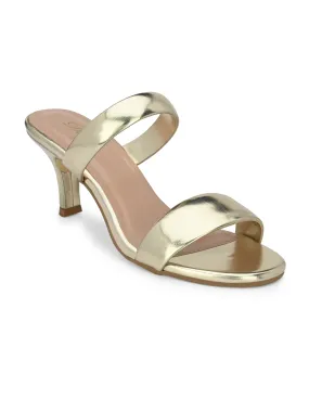 Cora Double Strap Heels