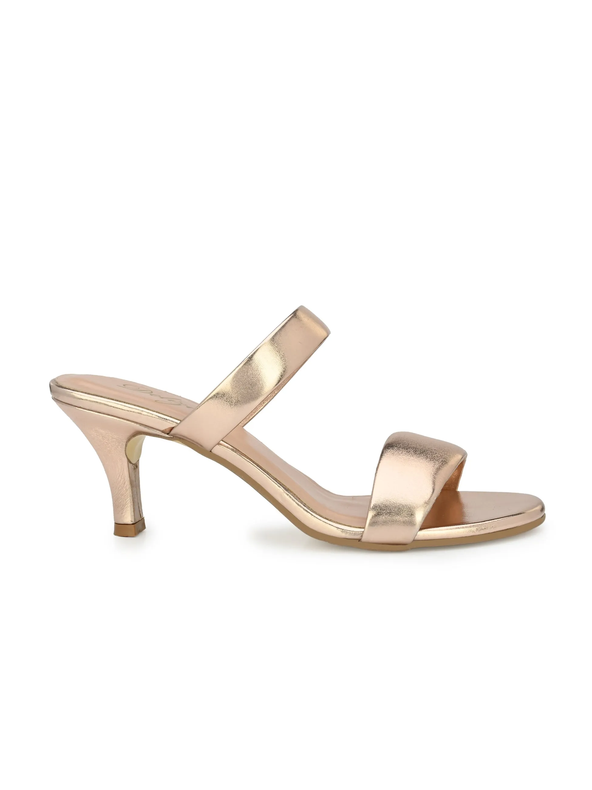 Cora Double Strap Heels