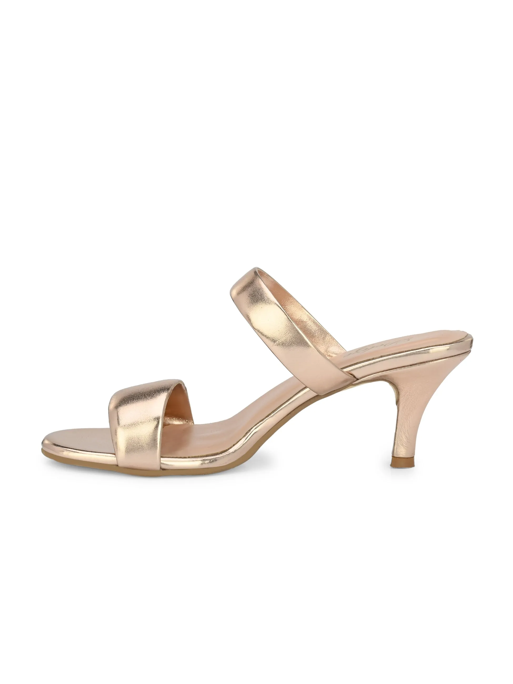 Cora Double Strap Heels