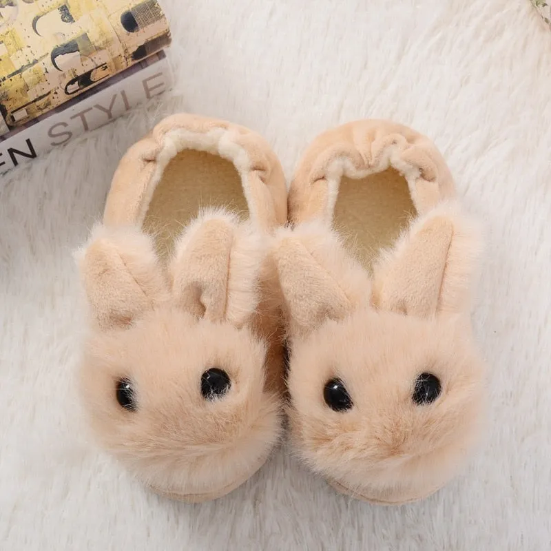 Cotton Rabbit Ear Slippers for Children
