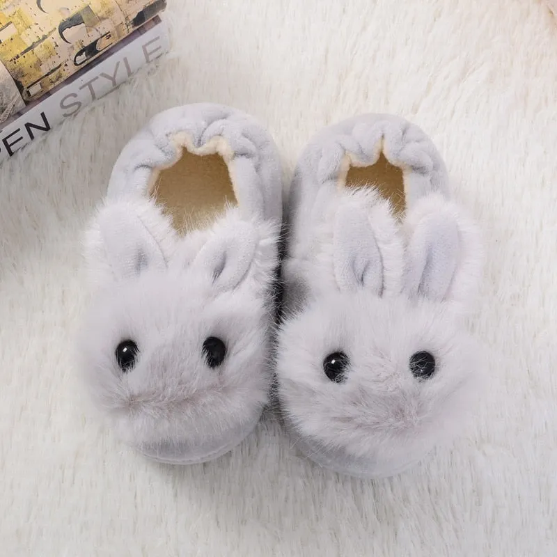 Cotton Rabbit Ear Slippers for Children