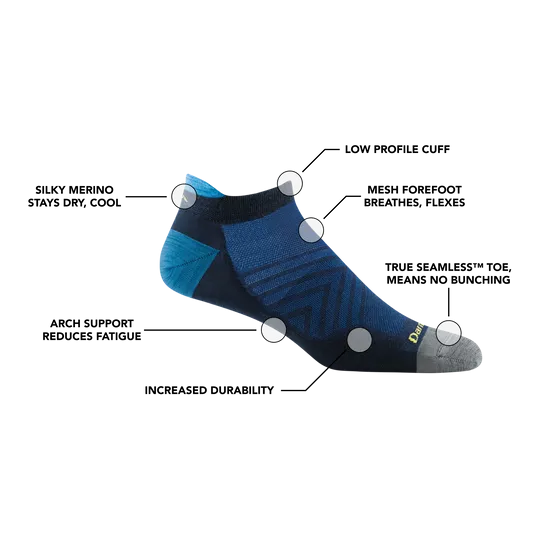 Darn Tough No Show Tab Ultra Lightweight Running Sock