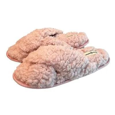 Dearfoams Lexi Womens Pink Slippers