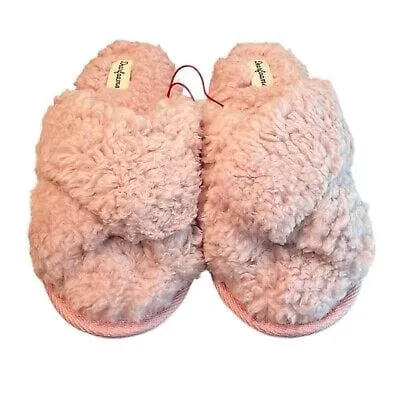 Dearfoams Lexi Womens Pink Slippers