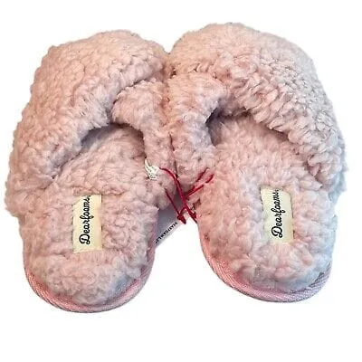 Dearfoams Lexi Womens Pink Slippers