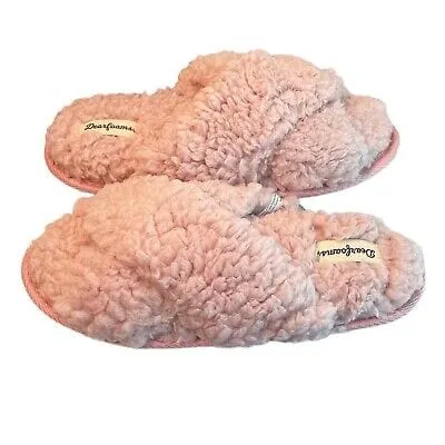 Dearfoams Lexi Womens Pink Slippers