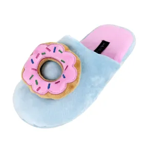 Donut Design Novelty Slippers JulesRoche Cozy Foam Footbed