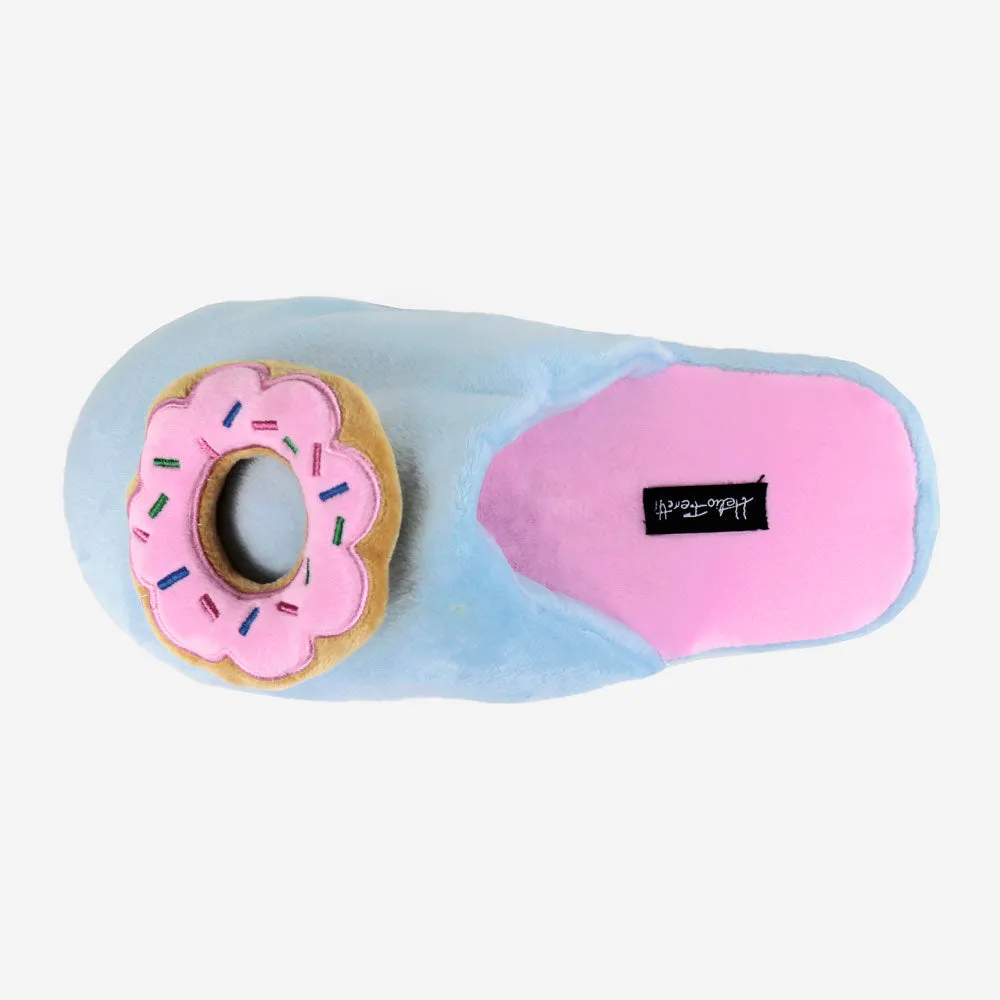 Donut Design Novelty Slippers JulesRoche Cozy Foam Footbed