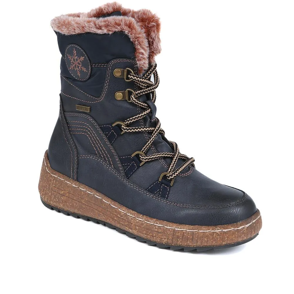 Faux-Fur Weather Boots - WOIL38034 / 324 570