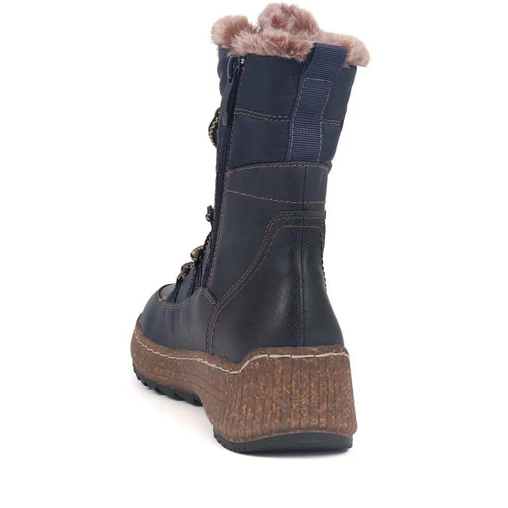 Faux-Fur Weather Boots - WOIL38034 / 324 570