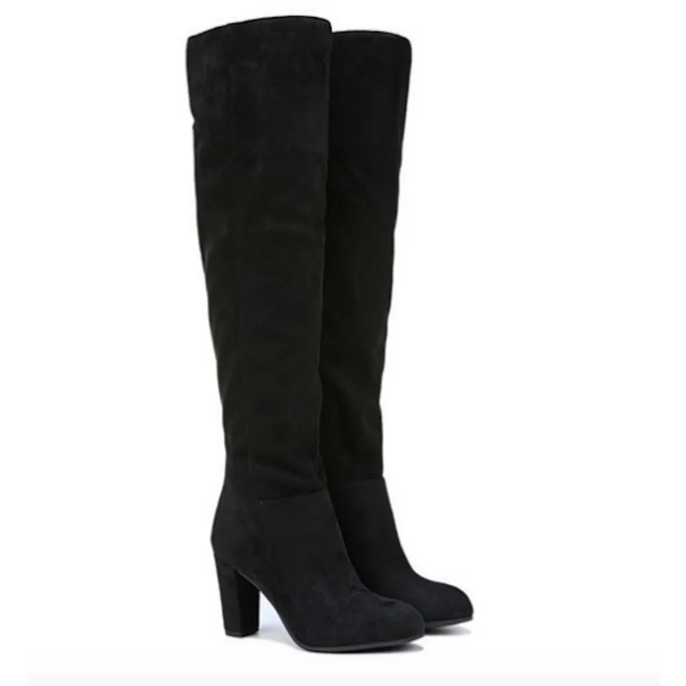 Franco Sarto Women's Hespiria Over the Knee Suede Boot