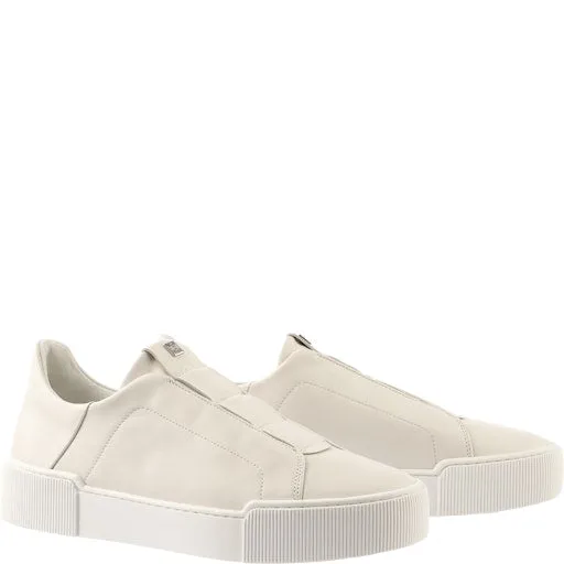 Hogl  Cream Slip On Trainer|10366012