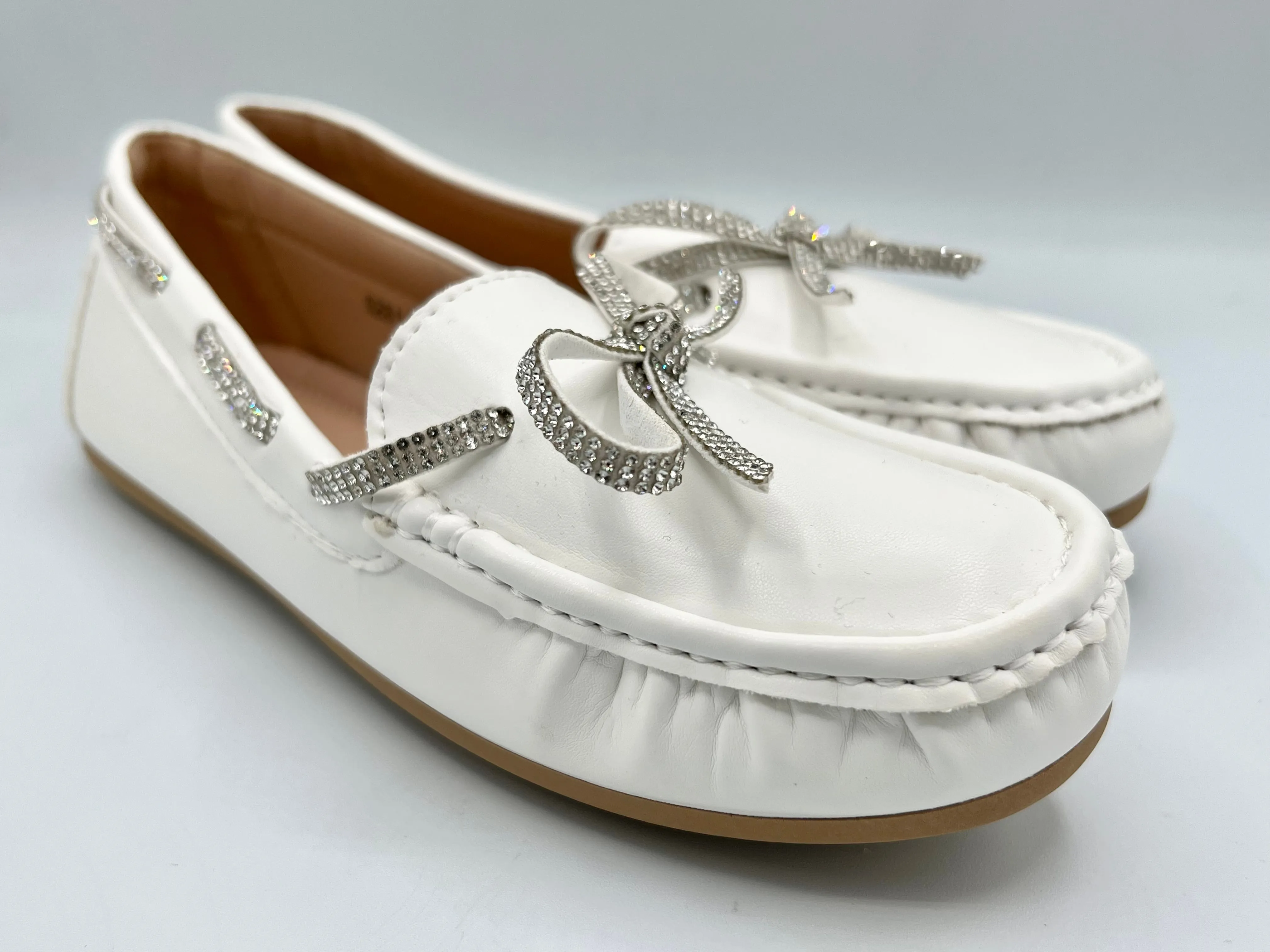 Libby loafers - white