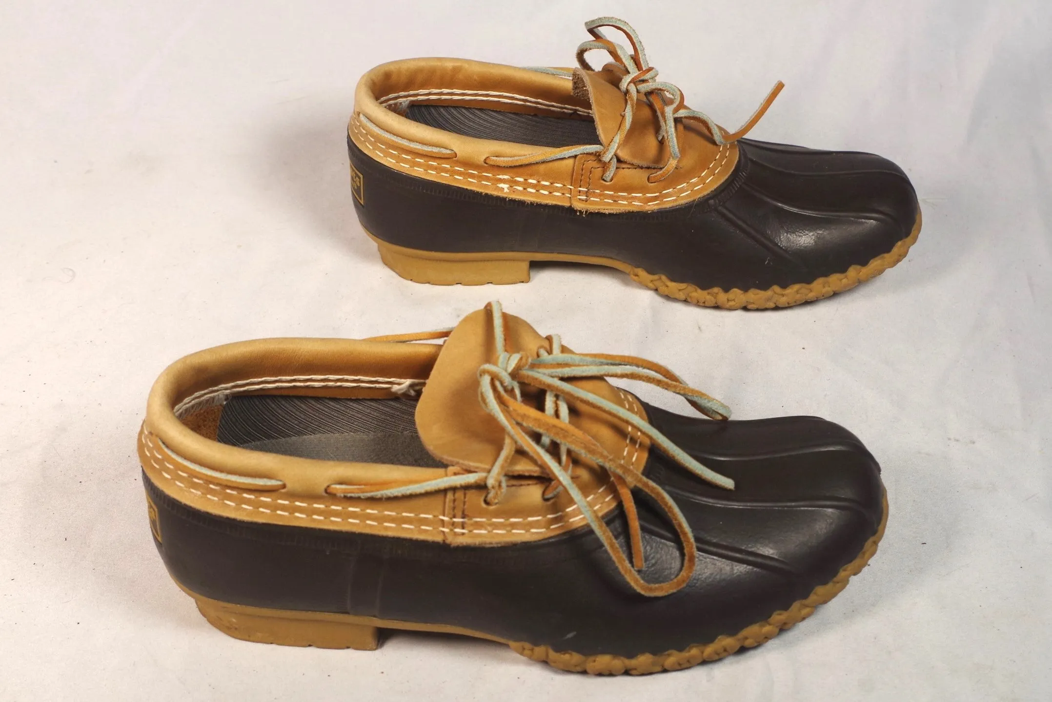 L.L. Bean Ladies' Rubber and Leather Bean Boots - Size 7 (Fits 8)