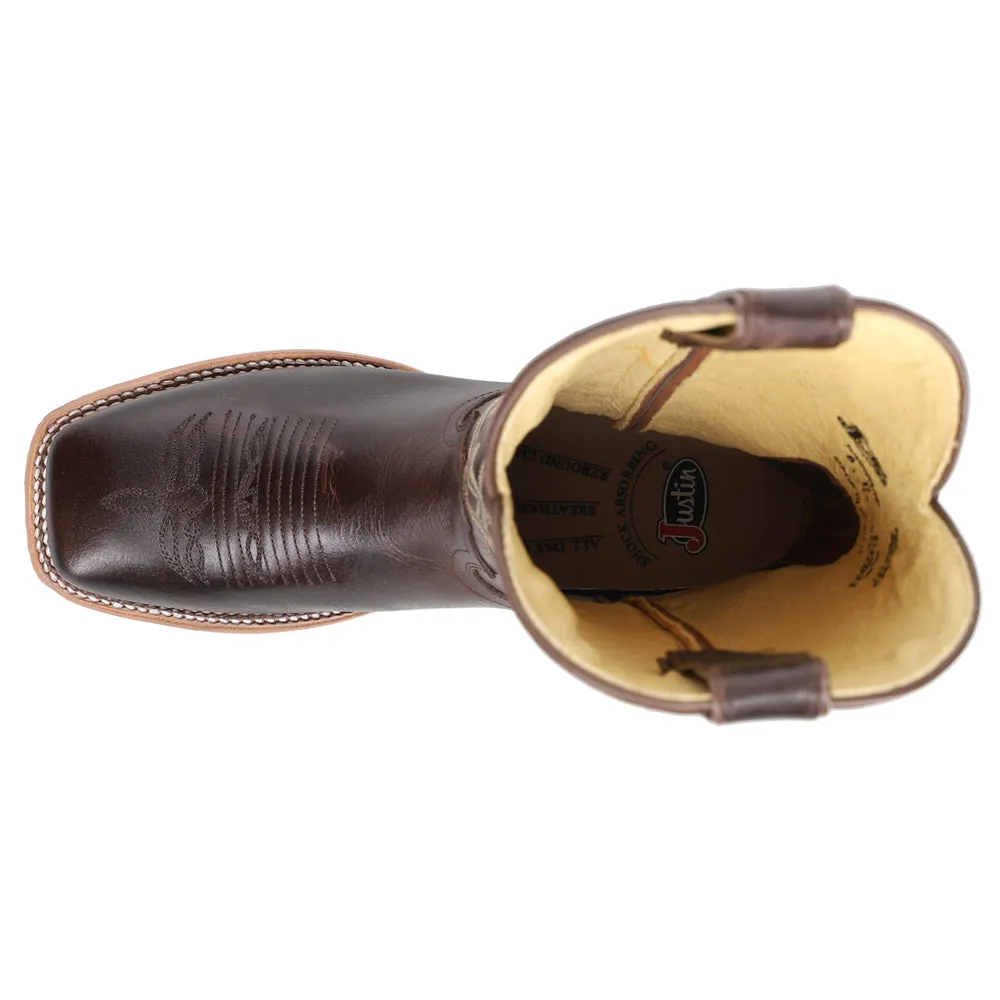Lyle 12 Inch Wide Square Toe Cowboy Boots