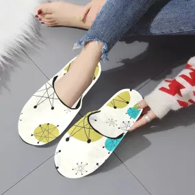 Mid Mod Comfy Women's Retro Slippers