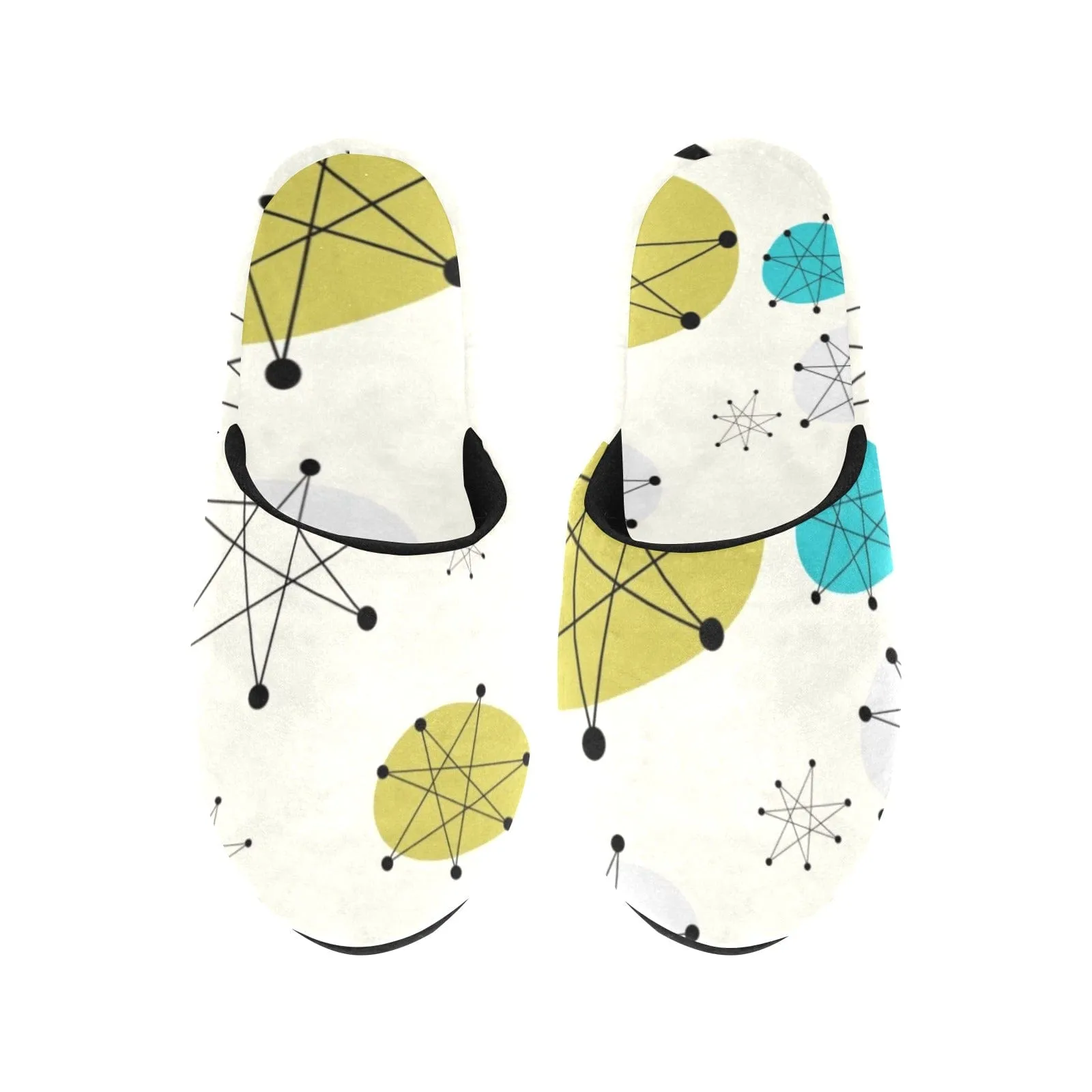 Mid Mod Comfy Women's Retro Slippers