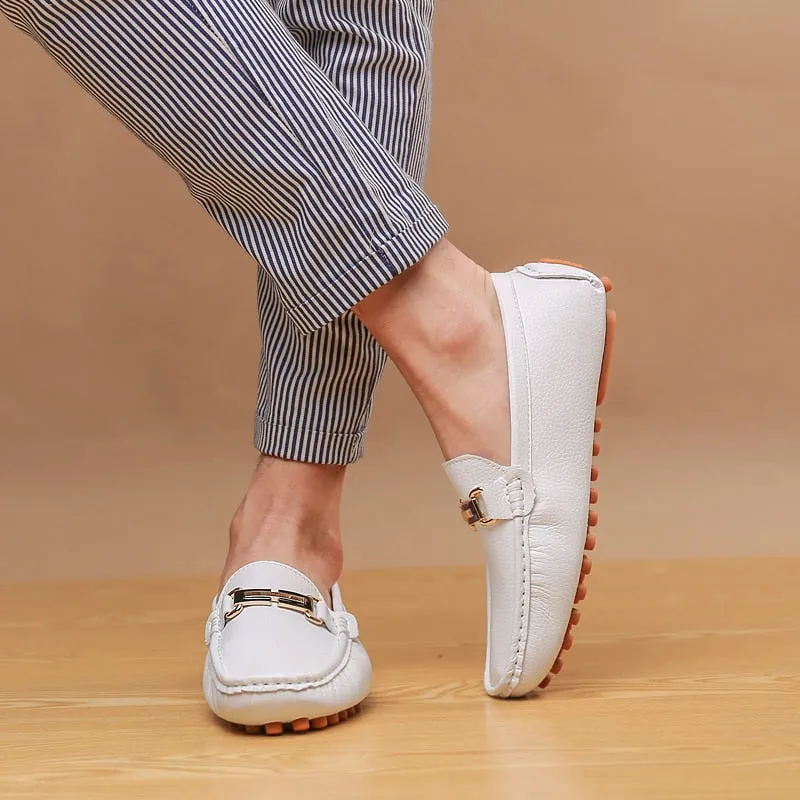 New Comfy Leather Loafers for Men