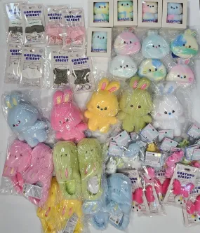 New Jeans - New Jeans x Line Friends Pop-Up Store Official MD (Plush Mini Pouch, Doll Closet, Plush Sticon, Medium-Sized Doll, Costume Plush, Plush House Slippers) [23.12.13]
