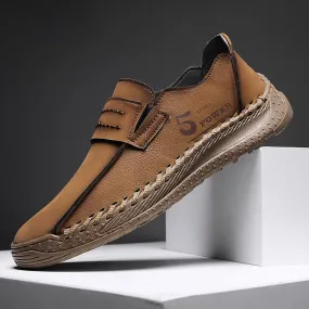 New Men's Casual Comfy Leather Shoes