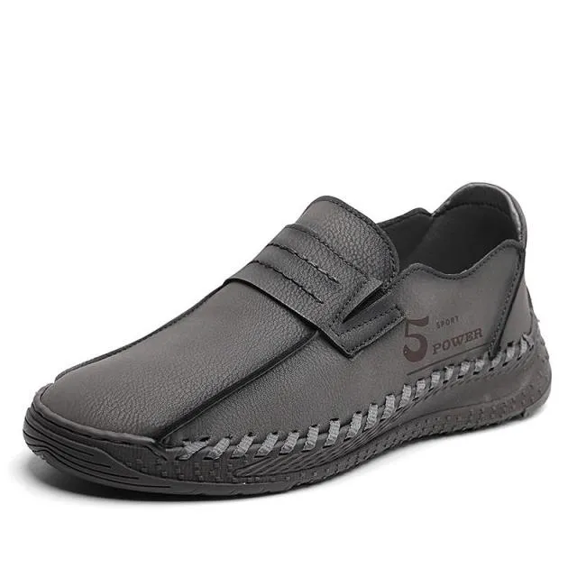 New Men's Casual Comfy Leather Shoes