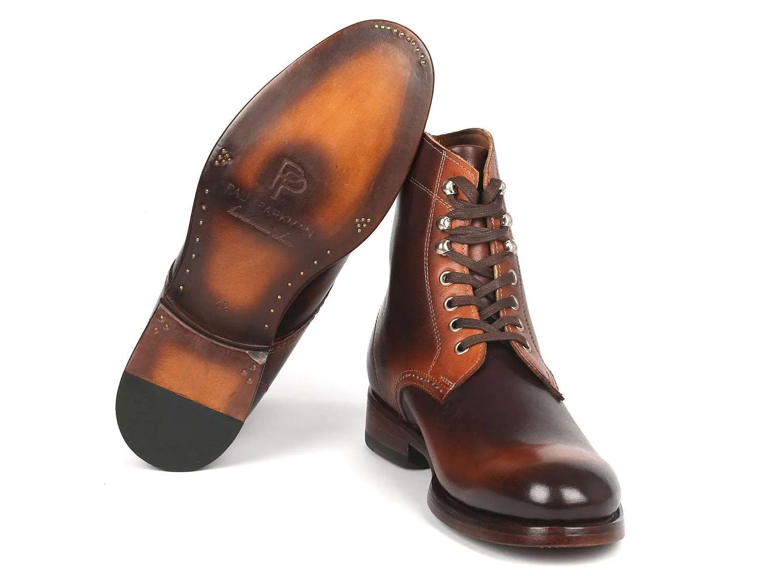 Paul Parkman Men's Brown Leather Boots