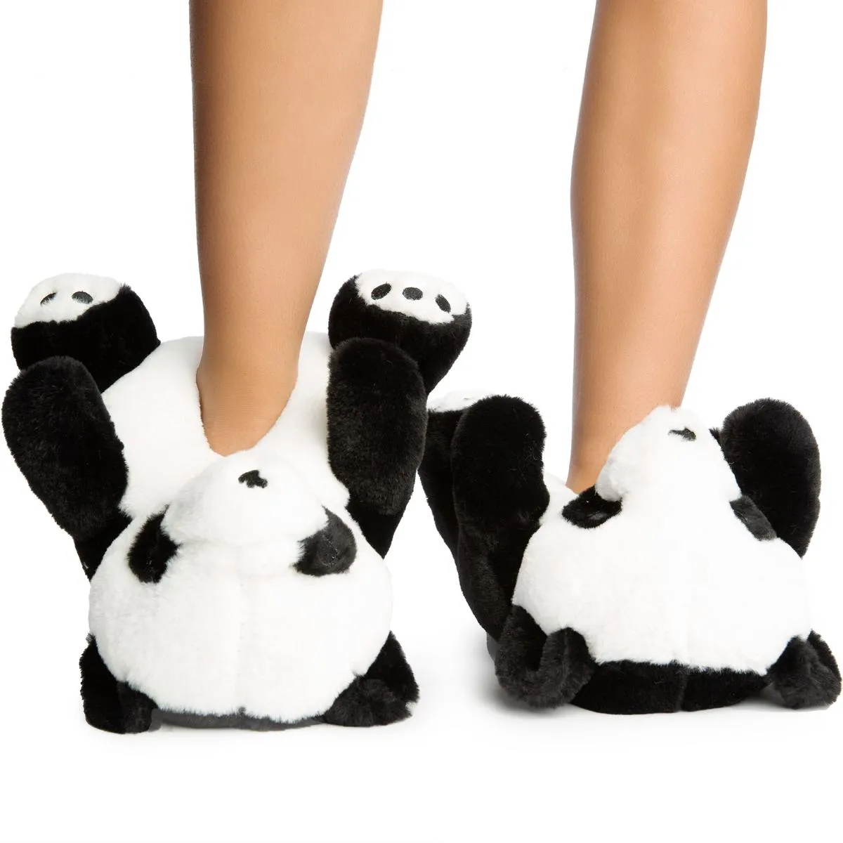 Plush-02 Panda Fuzzy Slippers