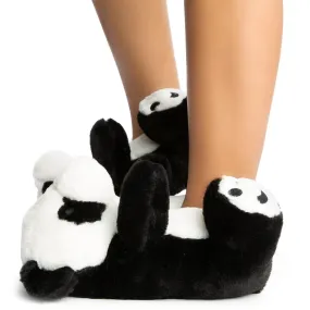 Plush-02 Panda Fuzzy Slippers