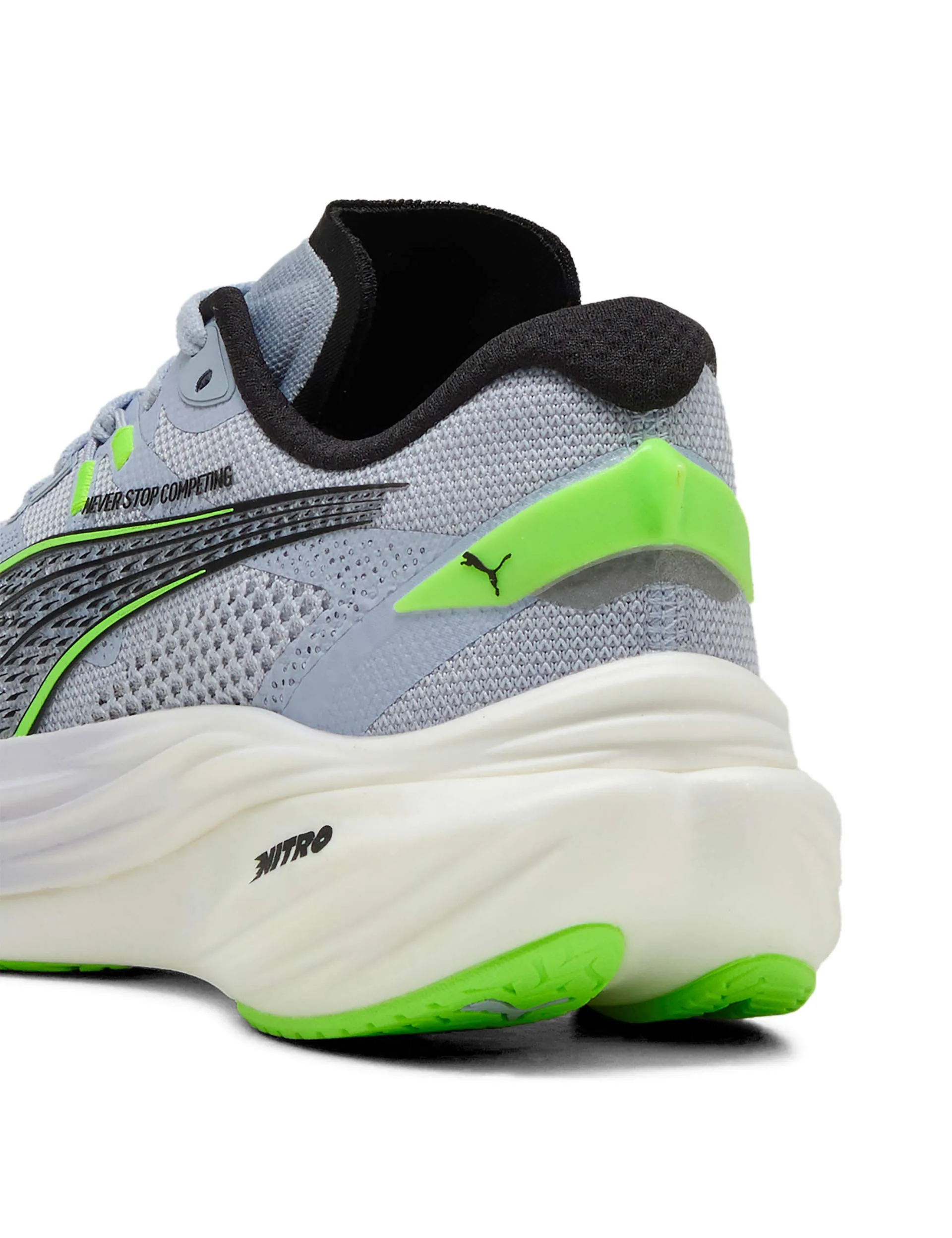 Puma x Hyrox Deviate NITRO 3 Running Shoes - Cool Weather/Green Glare