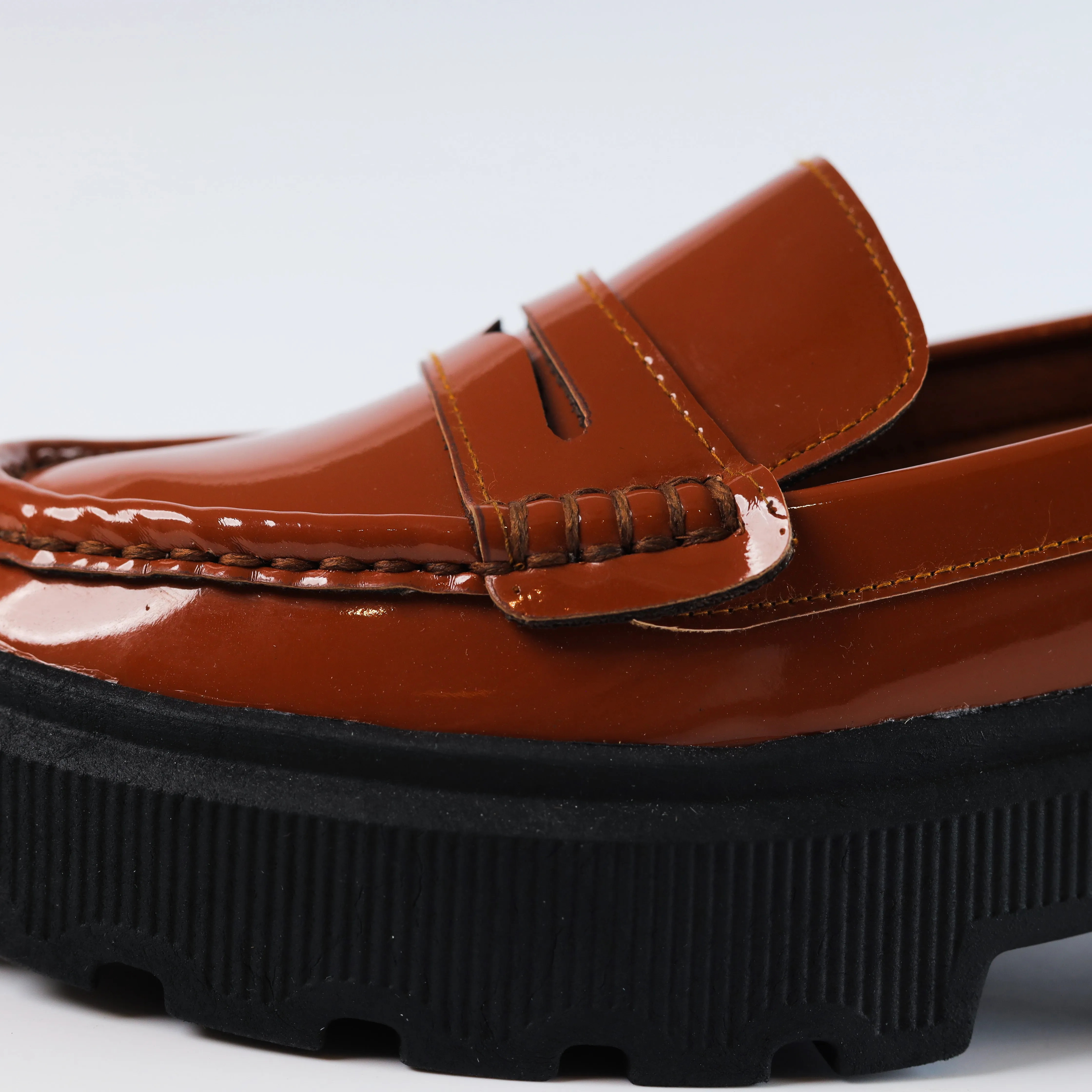Quality Verne Leather Chunky Loafers - Havan